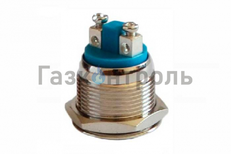 Кнопка металлическая TY 19-211A Scr  фото 1